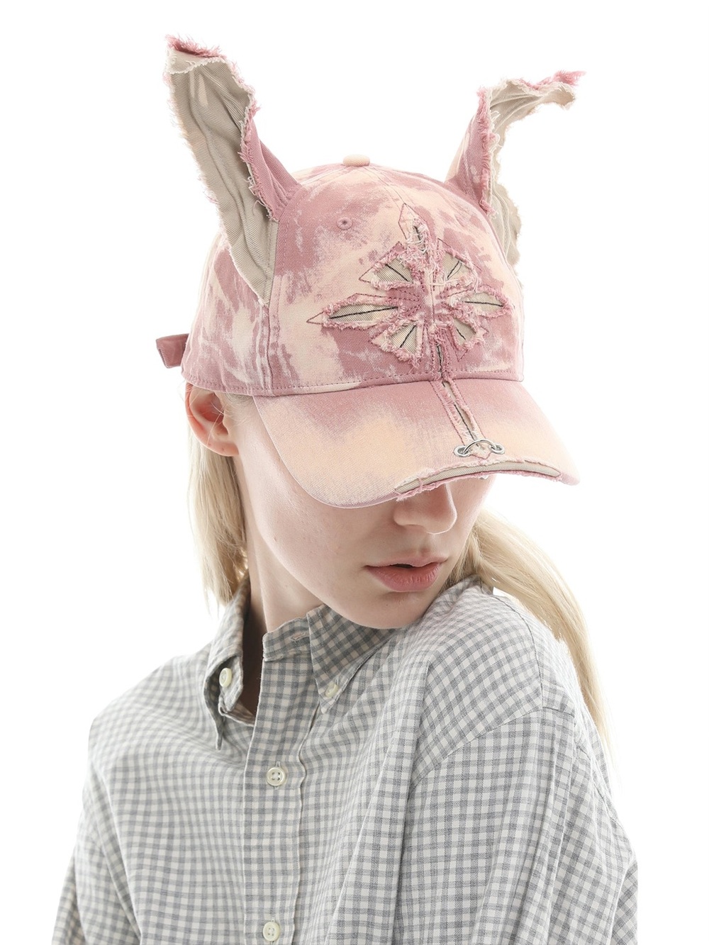 GENZERO Dobber Pink Denim Cap – Rare Designer Streetwear Hat Adjustable